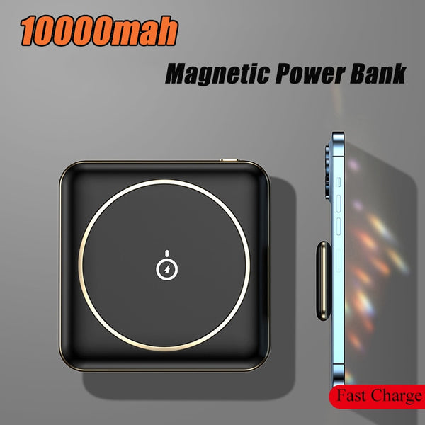 Tollcuudda Magnetic Wireless Charger Power Bank - Convenient Charging On-The-Go - Stay Powered Up...