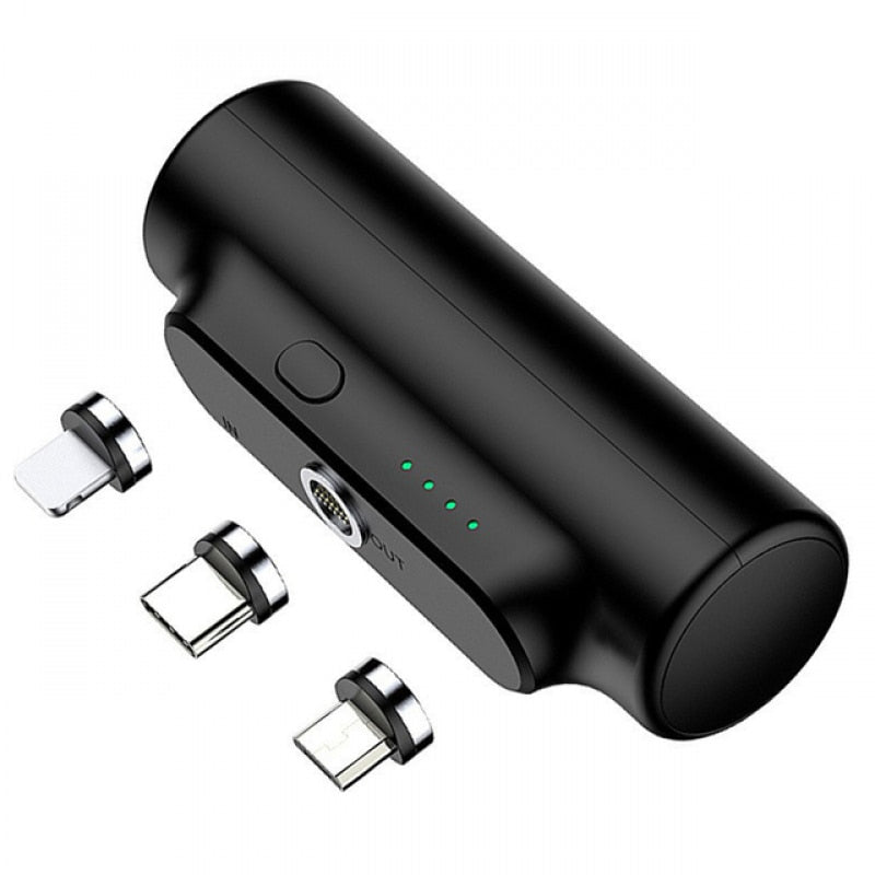 Magnetic Mini Power Bank - Charge Your Devices Anytime, Anywhere - Fast and Efficient Charging on...