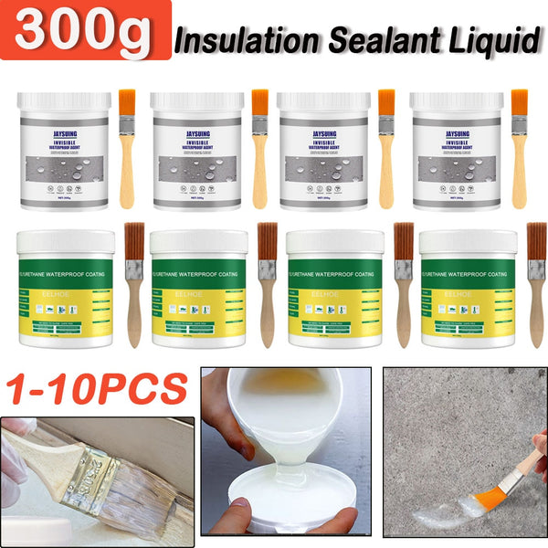 BERRY'S BUYS™ 300g Waterproof Sealant Invisible Adhesive Agent - The Ultimate Solution for Leak-Free Plumbing - Say Goodbye to Dripping Faucets and Leaky Toilets Forever! - Berry's Buys