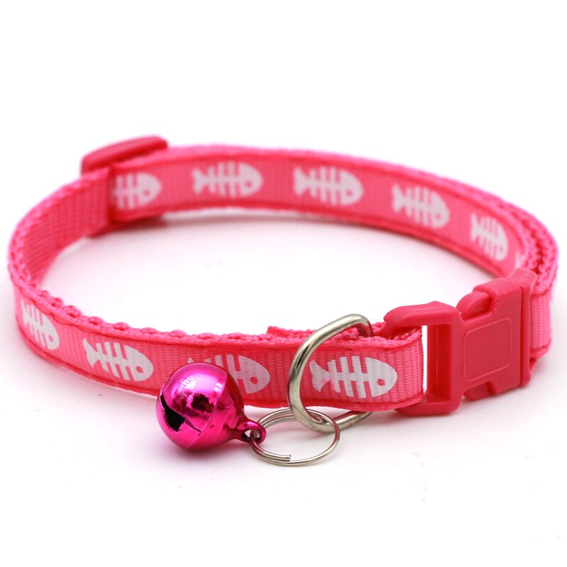 BERRY'S BUYS™ Cat Collar with Adjustable Buckle and Cute Bell - Add Style and Safety to Your Furry Friend's Look - Lightweight and Comfortable - Berry's Buys