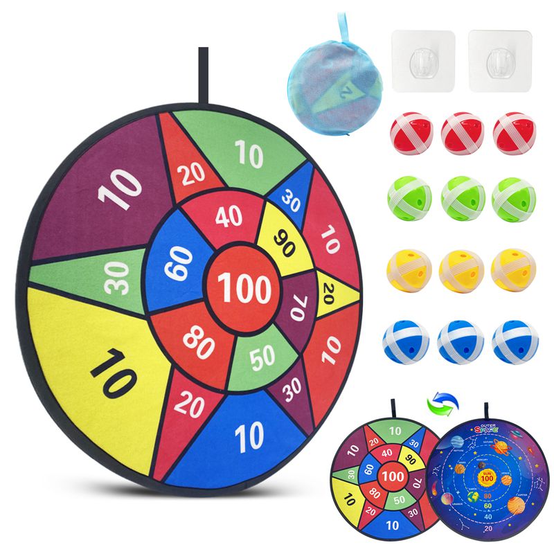 Large Kids Fun Games Dart Board - Switch up the Game for Hours of Family Fun!