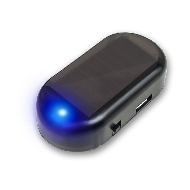 Solar Powered Simulated Dummy Alarm - Protect Your Car with the Look and Sound of a Real Alarm - ...