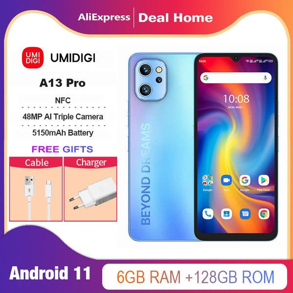 UMIDIGI A13 Pro - Capture Life's Moments in Stunning Detail - Ultimate Android Smartphone