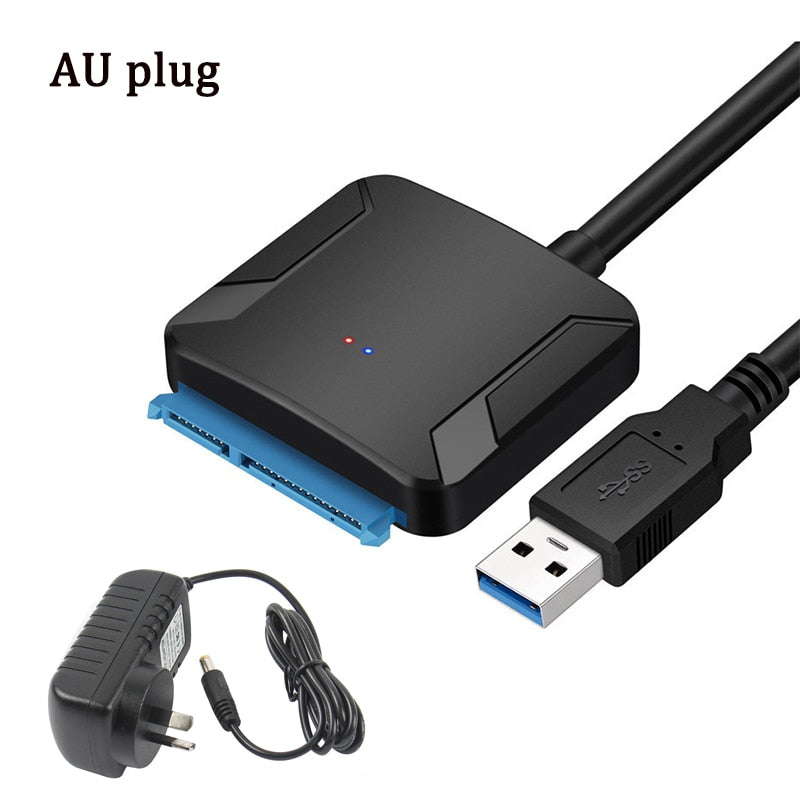 USB 3.0 To SATA 3 Cable - Quick and Easy Access to External Storage Devices - Lightning-fast Data...