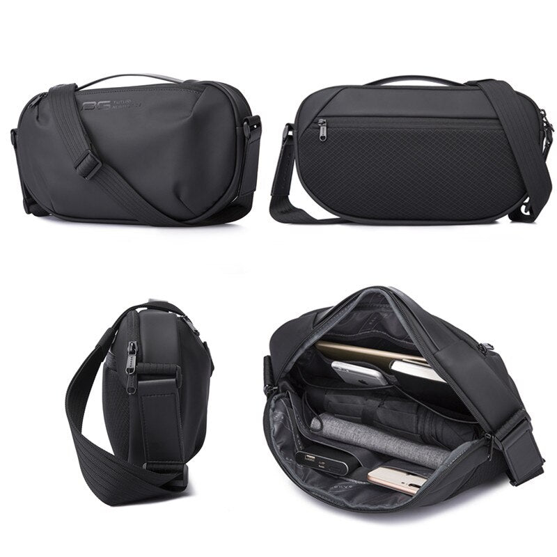 BERRY'S BUYS™ BANGE Men's Waterproof Crossbody Bag - Stay Organized and Prepared for Any Adventure - The Ultimate Companion for the Modern Man on-the-go! - Berry's Buys