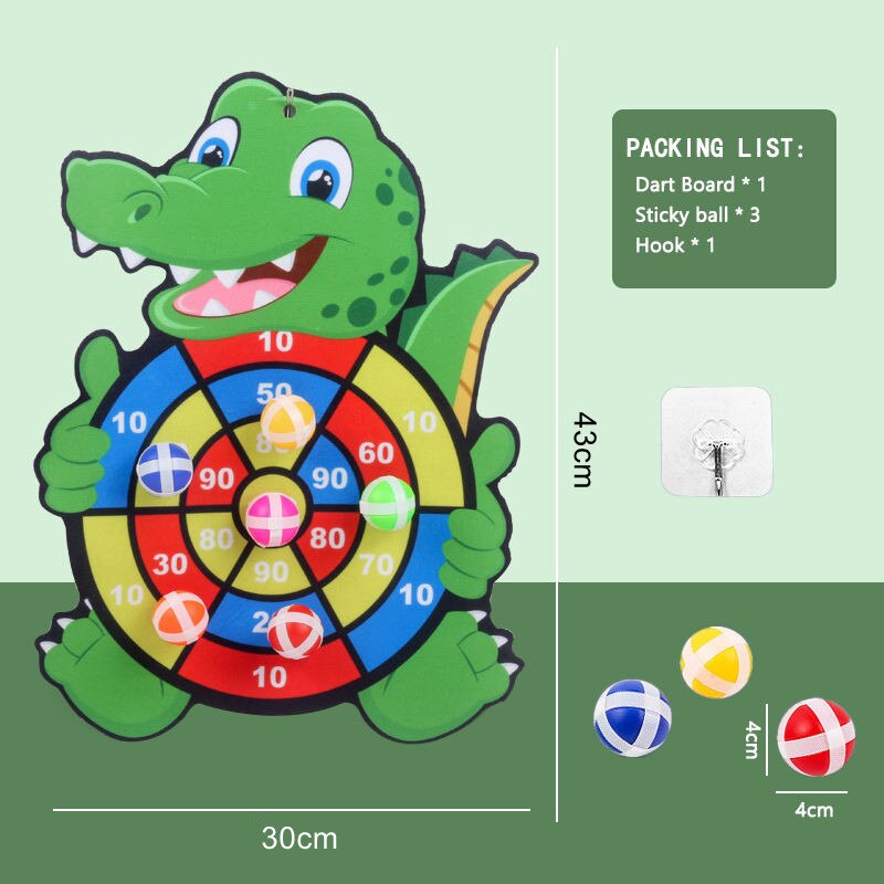 Montessori Dart Board Slingshot Target Game - Develop Your Child's Motor Skills and Hand-Eye Coor...