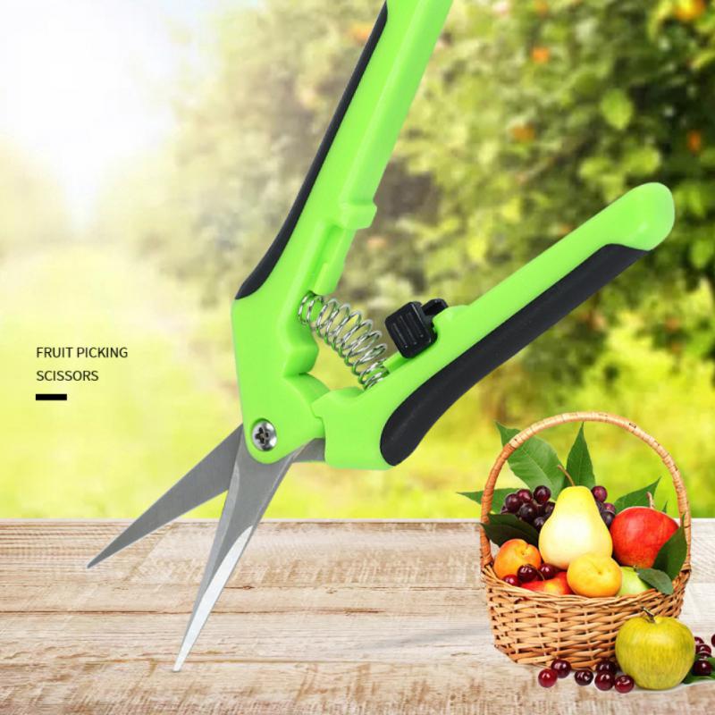 Stainless Steel Gardening Scissor Hand Cutter - Effortlessly Trim and Prune Your Garden with Prec...