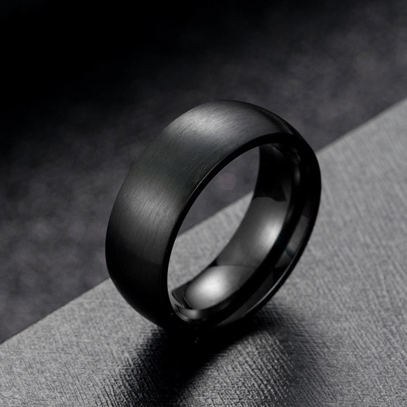 BERRY'S BUYS™ Classic Men Stainless Steel Rings - Timeless Elegance for Any Occasion - Durable and Stylish - Berry's Buys
