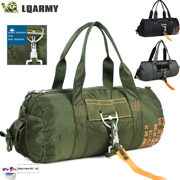 LQARMY Tactical Parachute Sport Duffle Bag - Your Ultimate Adventure Companion - Durable, Versati...