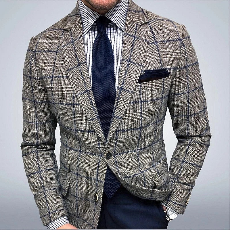 BERRY'S BUYS™ Gentleman Men's Casual Suit Blazer - Elevate Your Style with Comfort and Sophistication. - Berry's Buys