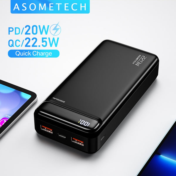 Power Bank 20000mAh Portable Charger - Stay Charged Anywhere, Anytime - Never Run Out of Battery ...
