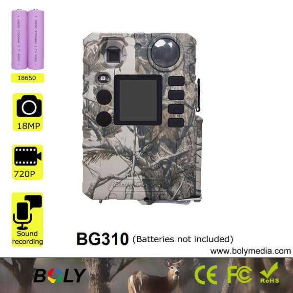 BERRY'S BUYS™ Boly BG310 Hunting Trail Camera - Capture Stunning Wildlife Footage Like a Pro - 18MP High-Resolution Images and 720p HD Video - Berry's Buys
