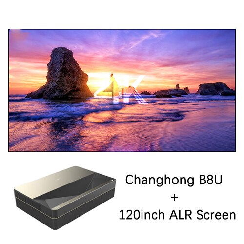 BERRY'S BUYS™ Changhong B8U Laser 4K Projector - Experience cinema-quality visuals at home - Immersive entertainment like never before - Berry's Buys
