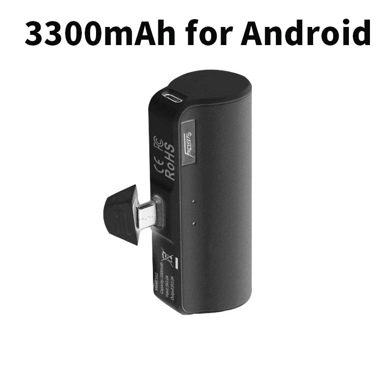 Mini Power Bank 5000mAh - Keep Your Devices Charged On-The-Go - Never Run Out of Battery Again!