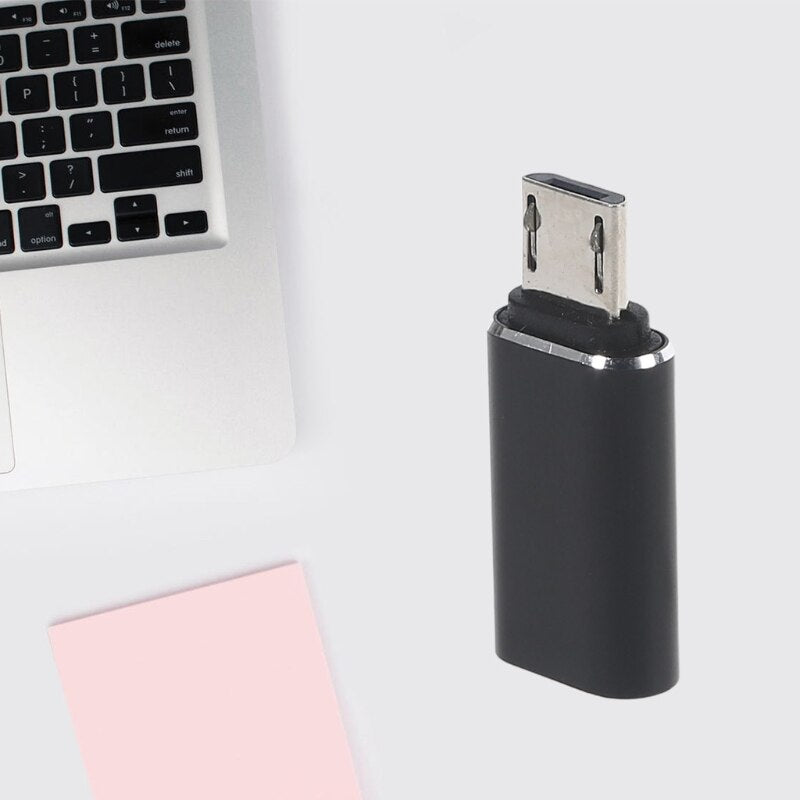 BERRY'S BUYS™ E8BA Type C Female to Micro USB Male Adapter - Seamlessly Connect Your Devices - Enjoy Uninterrupted Connectivity on the Go! - Berry's Buys