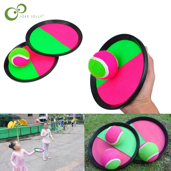 Kids Sucker Sticky Ball Toy - Fun Outdoor Sports Game Set for Parent-Child Bonding - Develop Gras...