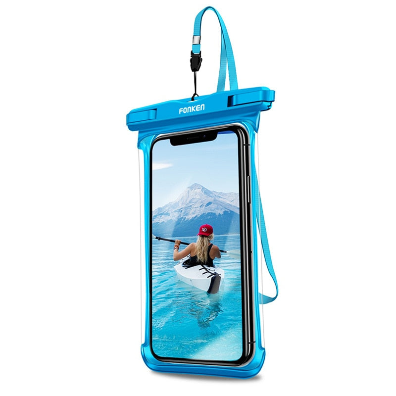 BERRY'S BUYS™ FONKEN Waterproof Phone Case - Keep Your Phone Safe and Dry During Water Activities - Stay Connected Anytime, Anywhere! - Berry's Buys