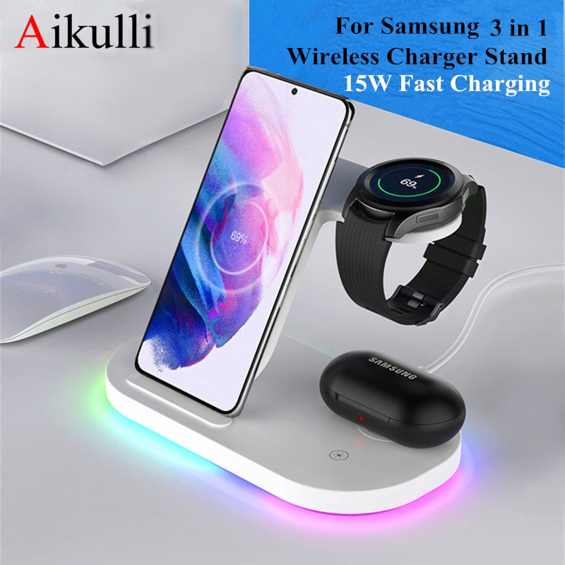 Wireless Chargers Stand - Fast and Reliable Charging for Your Samsung Devices - Keep Your Devices...