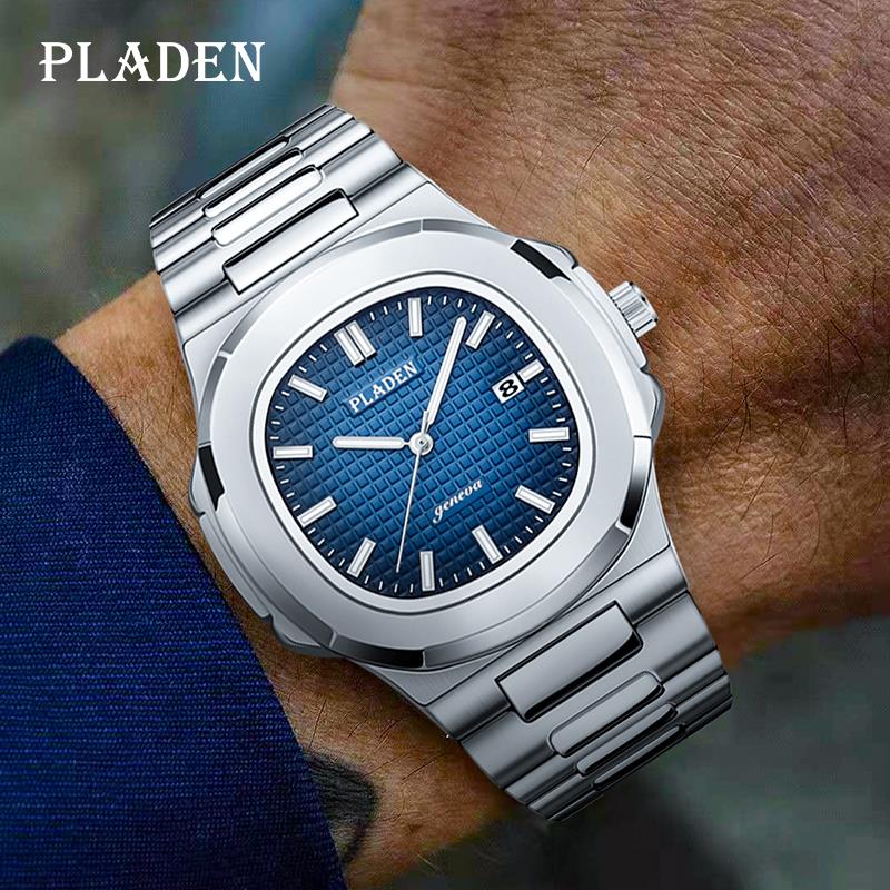 PLADEN New Business Men Watch - Style and Functionality Combined - Elevate Your Look with this Du...