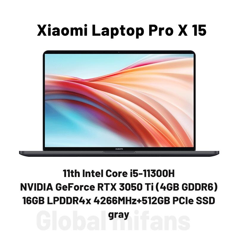 Xiaomi Mi Laptop Pro X 15 - Unleash Your Gaming Potential - Ultimate Performance and Stunning Vis...