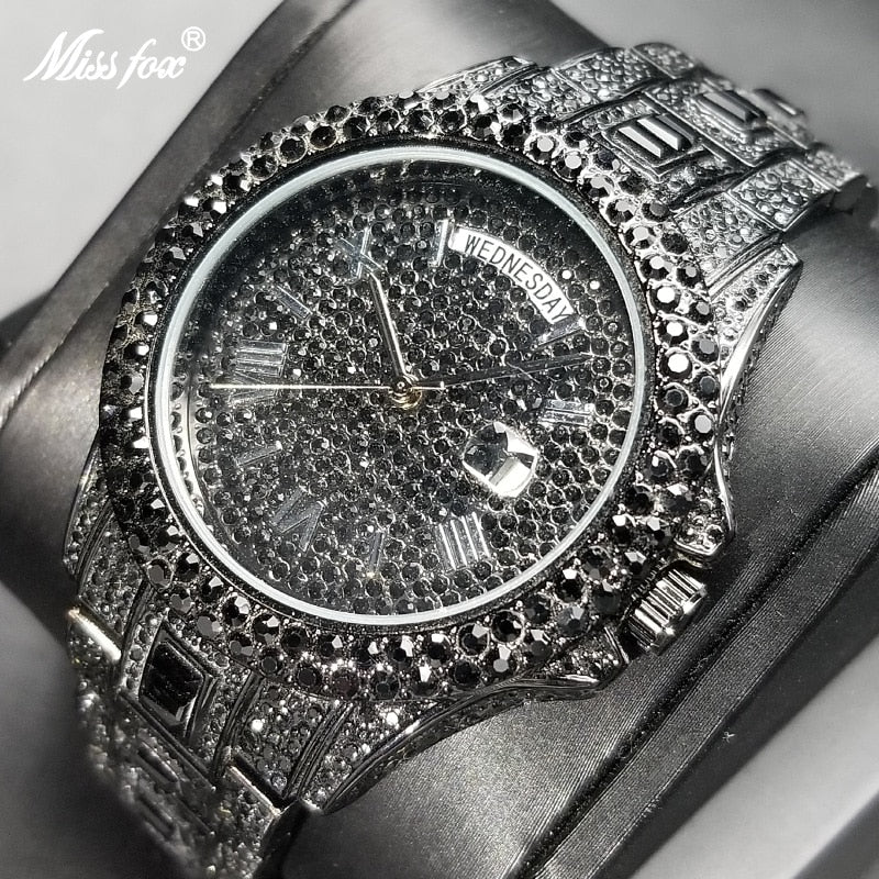 MISSFOX New Day Date Watch - Experience Elegance and Precision in Every Moment