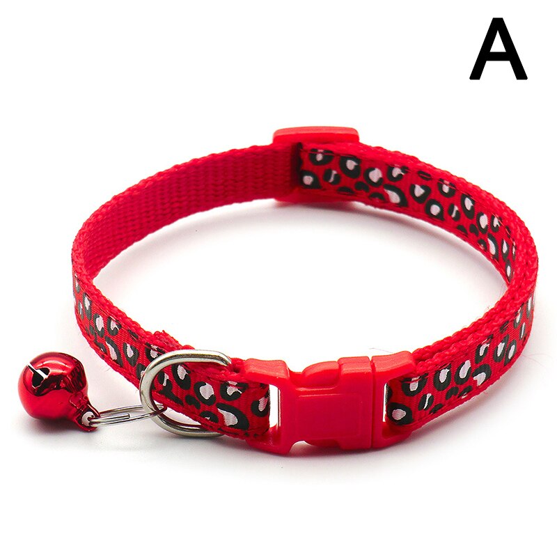 BERRY'S BUYS™ Cat Collar with Bells Fashion Leopard Printing - Stylish and Safe Accessory for Your Furry Friend - Berry's Buys