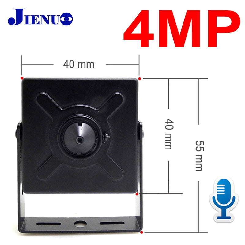 JIENUO 4MP POE Camera - Crystal Clear Surveillance in a Compact Design - Keep Your Property Prote...