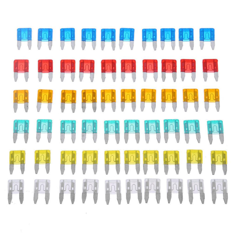 MOJOYCE 60-Piece Fuse Kit - Keep Your Vehicle Running Smoothly - A Must-Have for Every Car or Tru...