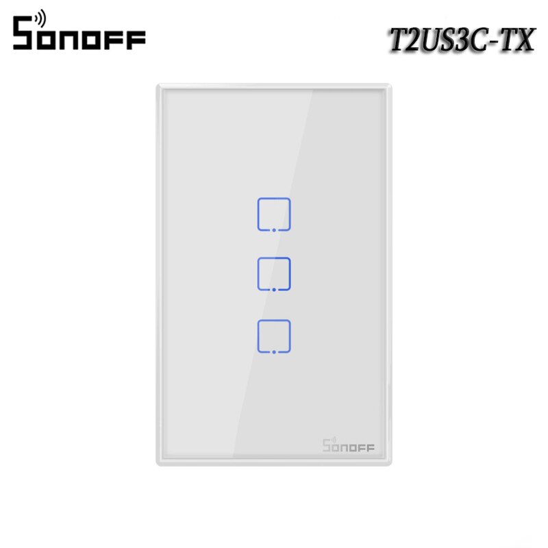 SONOFF T2 TX WiFi Wall Switch - Control Your Lights with Just a Tap or Voice Command - Transform ...