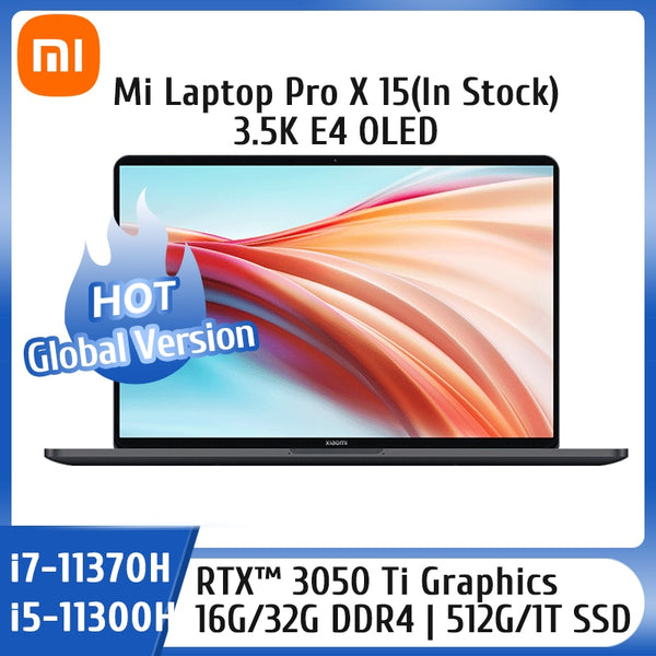 Xiaomi Mi Laptop Pro X 15 - Unleash Your Gaming Potential - Ultimate Performance and Stunning Vis...