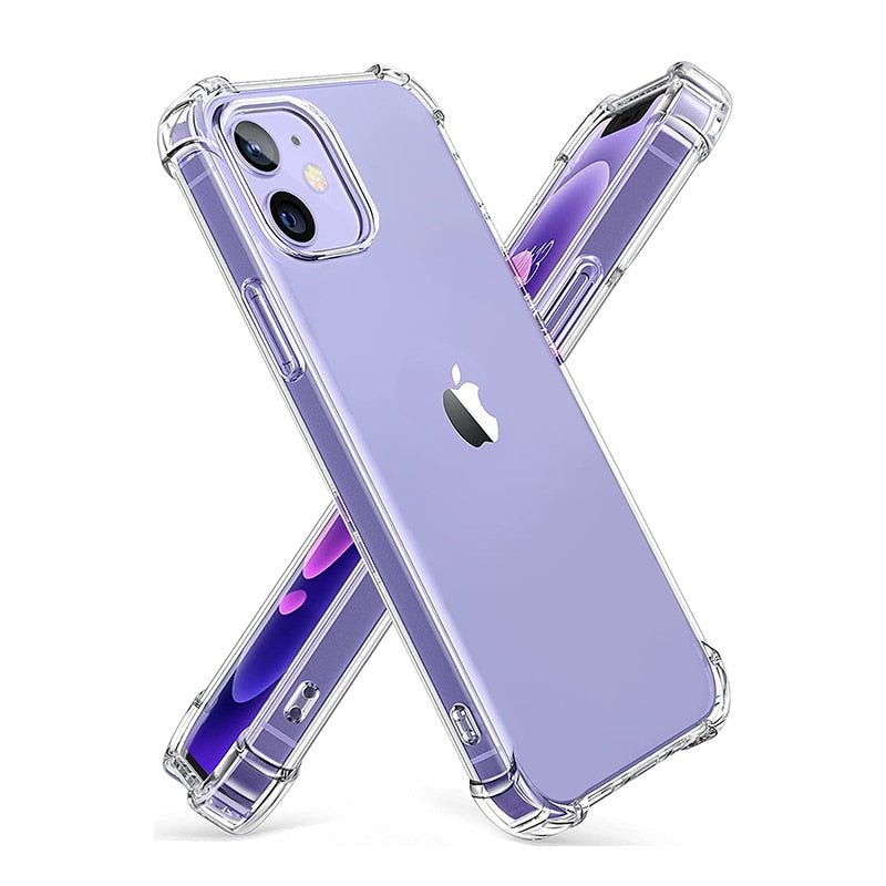 BERRY'S BUYS™ Clear Shockproof Phone Case - Protect Your iPhone with Style and Durability - Berry's Buys
