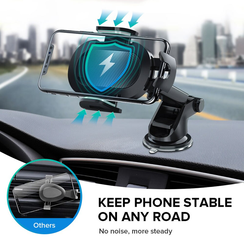 BERRY'S BUYS™ GETIHU Car Phone Holder - Drive Safely with Hands-Free Convenience - Compatible with Various Smartphone Brands - Berry's Buys