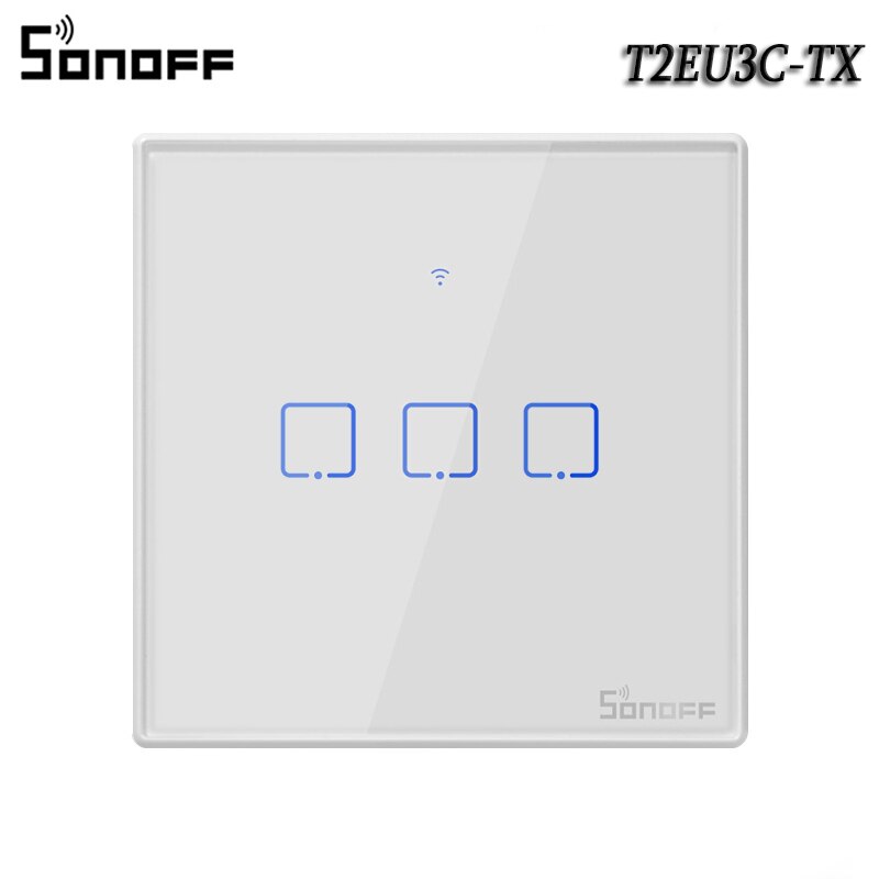 SONOFF T2 TX WiFi Wall Switch - Control Your Lights with Just a Tap or Voice Command - Transform ...