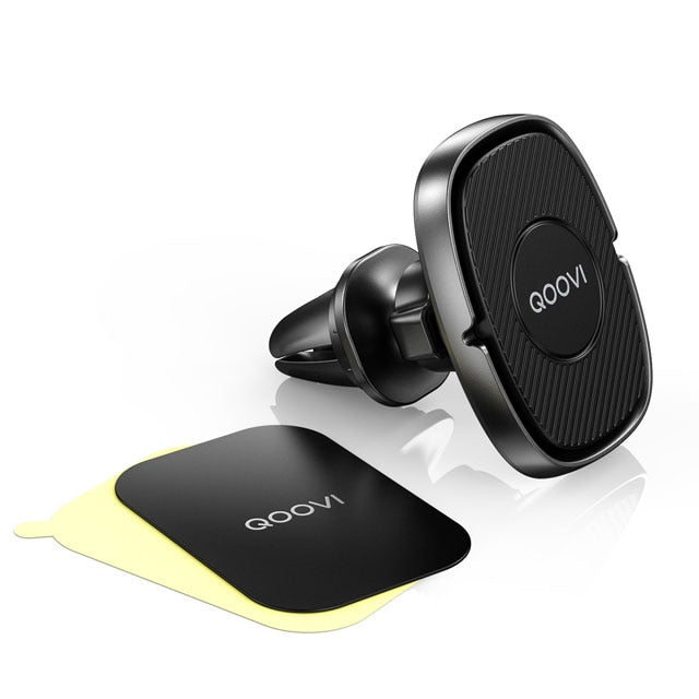 QOOVI Magnetic Car Phone Holder Stand - The Ultimate Solution for Safe and Hands-free Driving - N...