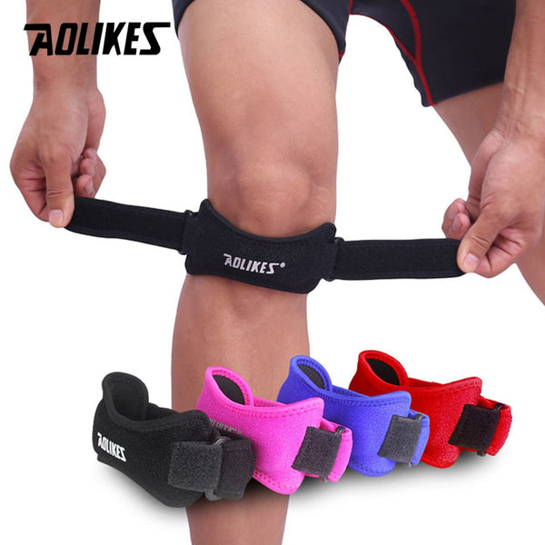 BERRY'S BUYS™ AOLIKES Adjustable Knee Support Brace - Protect Your Knees During Sports Activities - Experience Ultimate Comfort and Support - Berry's Buys
