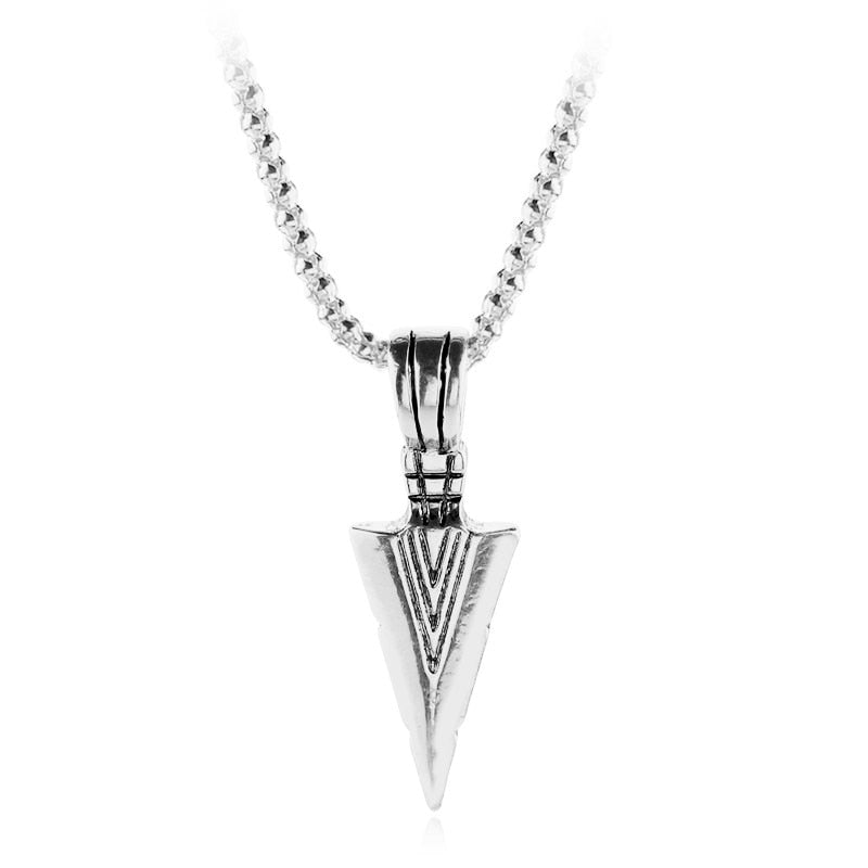 BERRY'S BUYS™ Arrow Head Pendant Long Chain Necklace - Elevate Your Style with Durability and Elegance - Berry's Buys