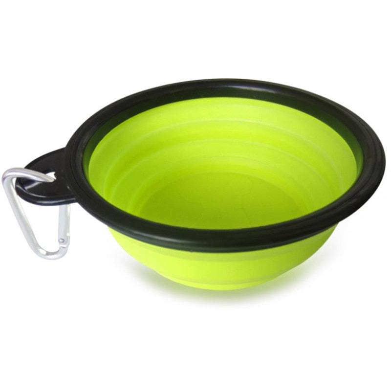 Pet Feeding Water Folding Bowl with Buckle - The Ultimate Solution for Pet Owners On-the-Go - Kee...