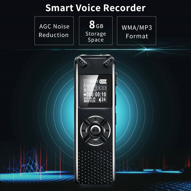 Vandlion V91 Professional Smart Digital Voice Recorder - Record with Confidence - Never Miss a Mo...