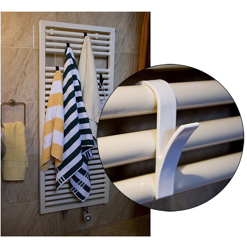 Kitchen Bathroom Hanger Clips Storage Racks - Keep your space organized and stylish with these ve...
