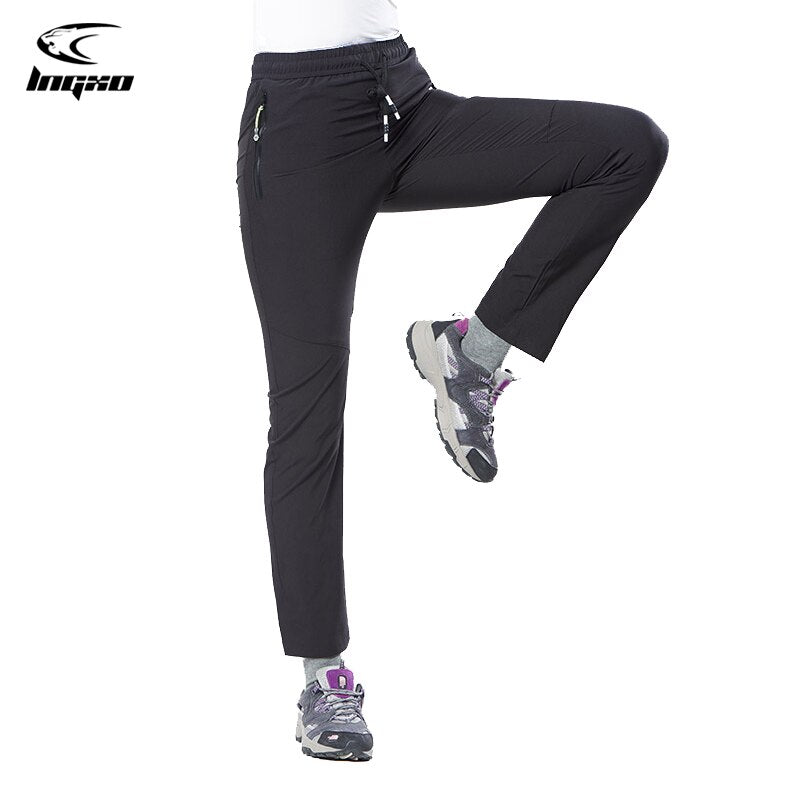 LNGXO Waterproof Trekking Hiking Pants for Women - Explore the Outdoors in Comfort and Style - Du...