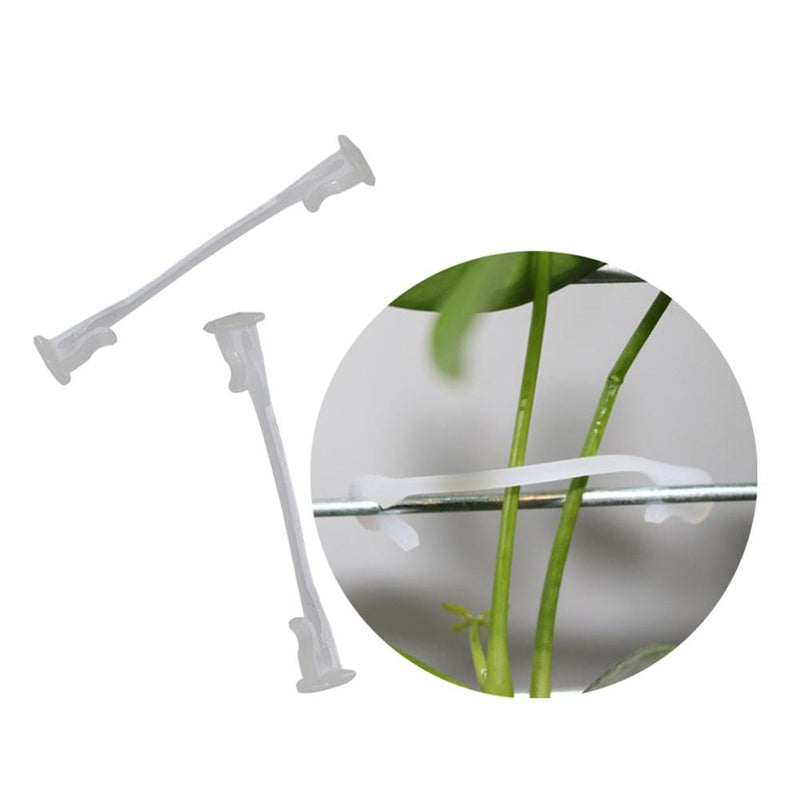 White Convenient Vines Tied Fixed Buckle - Securely Support Your Plant Vines with Ease!
