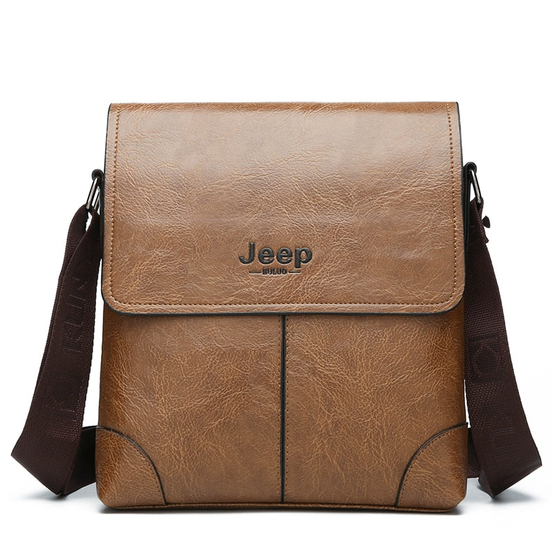 JEEP BULUO Fashion Men's Handbag Shoulder Bag - Stay Stylish and Organized On-the-Go - The Perfec...