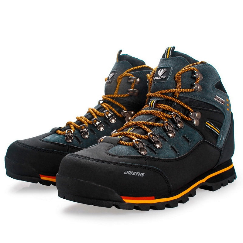 R.xjan Men's Hiking Shoes - Conquer Any Terrain with Comfort and Style - Waterproof and Anti-Skid