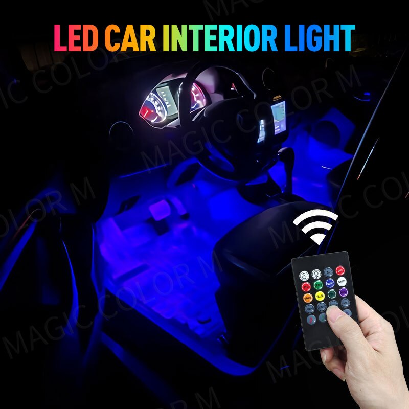 Led Car Foot Ambient Light - Add Personality and Practicality to Your Ride!