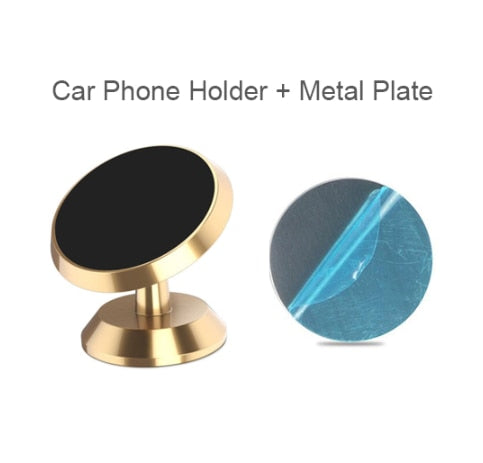 Universal Magnet Car Phone Holder - Drive with Ease and Stay Safe on the Road - Enjoy Hands-free ...