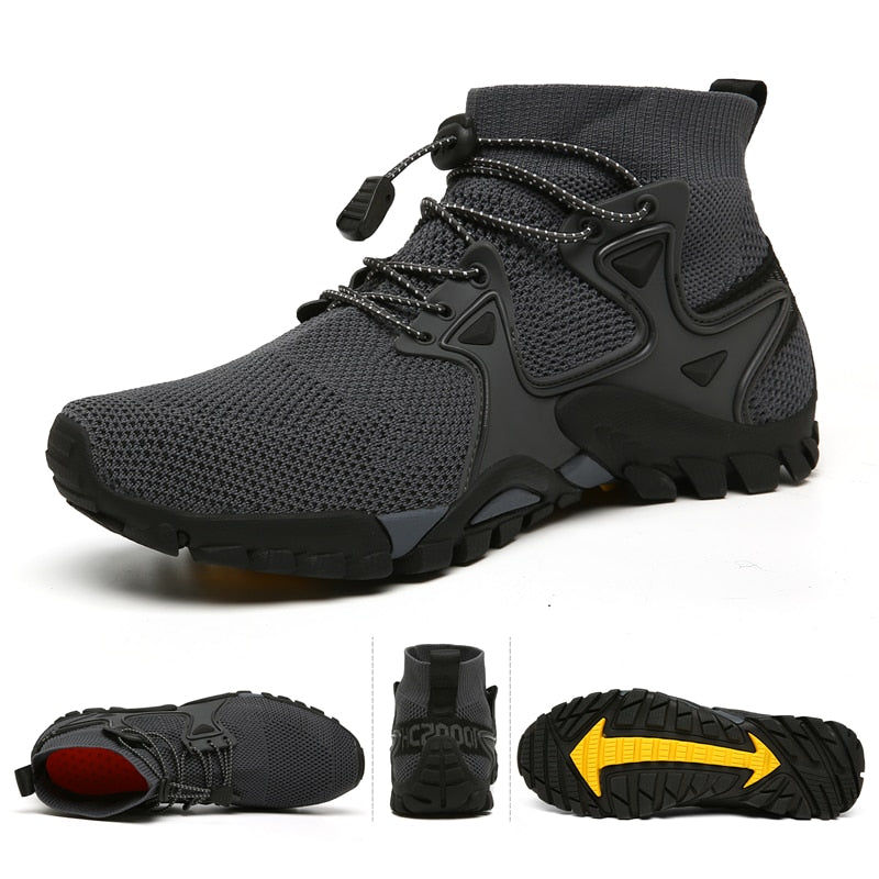 New Mesh Breathable Hiking Shoes - Conquer Any Trail with Comfort and Style