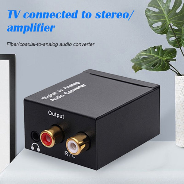 BERRY'S BUYS™ Digital to Analog Audio Converter - Upgrade Your Home Audio Setup and Enjoy Crystal-Clear Sound Quality. - Berry's Buys