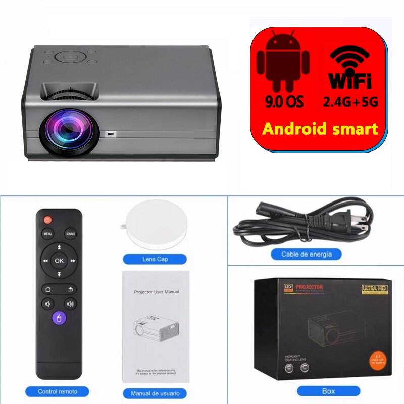 BERRY'S BUYS™ DITONG T01 HD Mini Projector - Experience Stunning Visuals and Seamless Streaming Anywhere - Upgrade Your Home Entertainment Today! - Berry's Buys