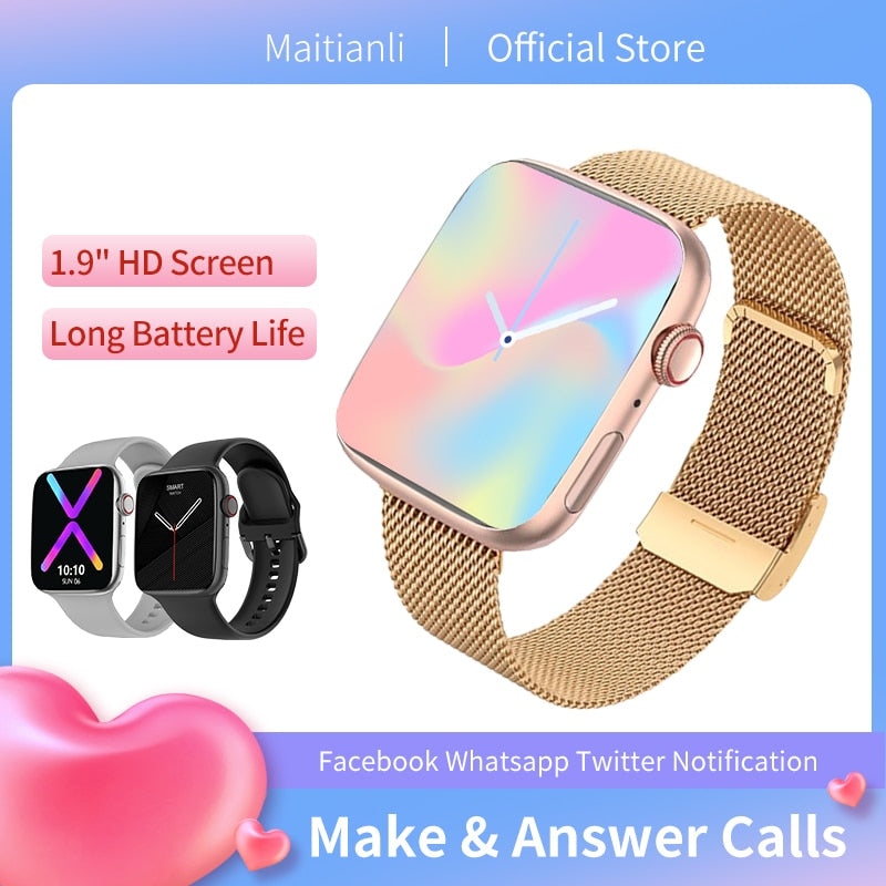BERRY'S BUYS™ 2023 Men Women Smart Watch - Stay Connected and on Top of Your Game - Effortlessly Unlock Doors, Make Calls, and Track Fitness Goals - Berry's Buys
