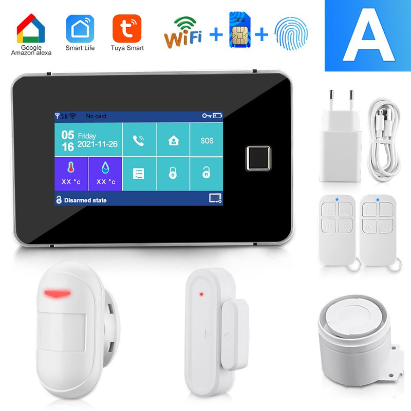 BERRY'S BUYS™ Camaroca Tuya WiFi Alarm System - Protect Your Smart Home with Ease - Enjoy Peace of Mind - Berry's Buys